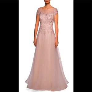 Le Femme Tulle A-Line Gown prom or mother of bride